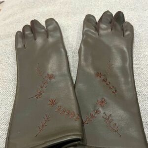 Vintage Brown WPL 9373 Nylon Gloves